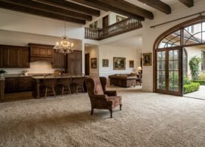 Professional carpet installation for Chapel Hill homes and stairs