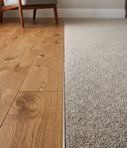 Carpet Hardwood or LVP flooring comparison by Ortiz Flooring NC